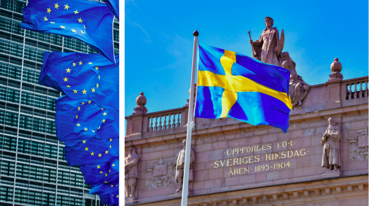 Sverige, Politik, Europeiska Unionen, EU